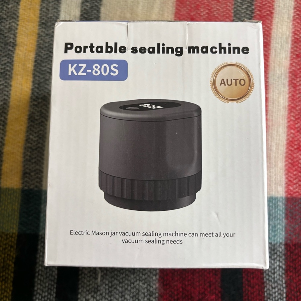 NEW electric mason jar sealer